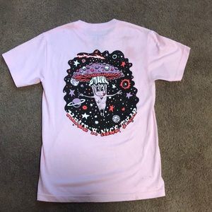 “Have a nice trip” pink shirt